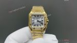 CLF Cartier Santos Mini Men/Ladies Swiss Quartz Movement 27*34.5*7.4mm Watch